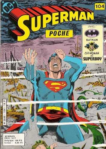 Scan de la Couverture Superman Poche n 104